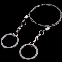 Stainless Steel Wire Saw for Emergency Outdoor Use