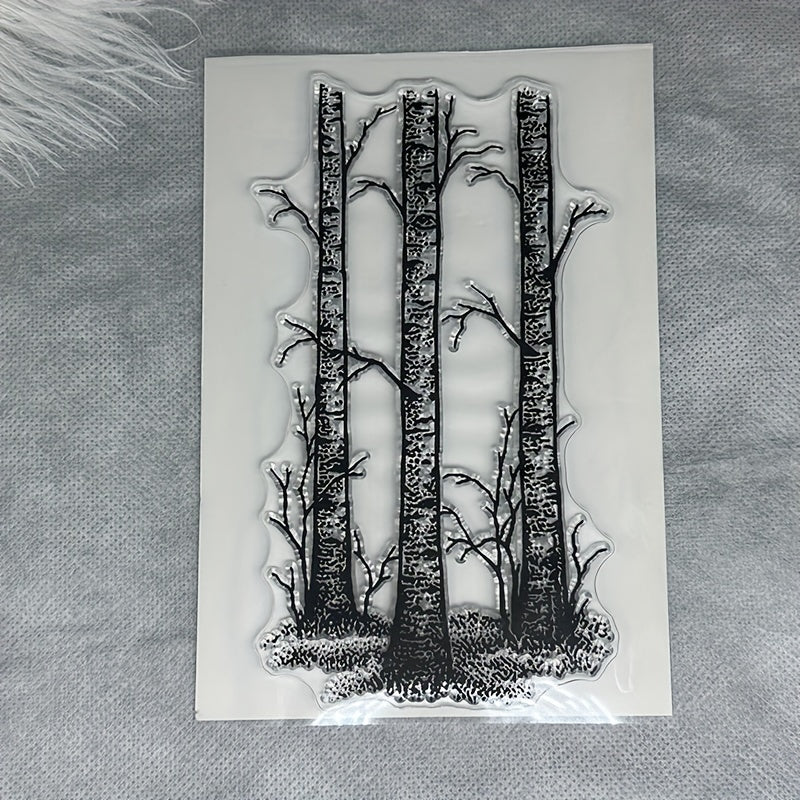 Plant Tree Rubber Stamp for Cards Making DIY Scrapbooking