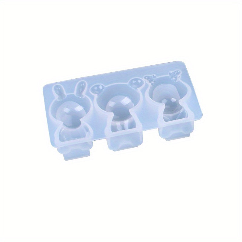 3D Bear Silicone Molds Chocolate Candy Cake Jelly Baking Mould