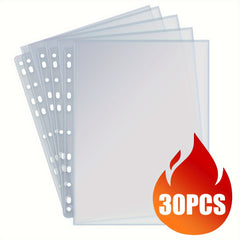 Card Sleeve Protector Album for Menu, 30 50 Sheet Photocard Binder Pockets