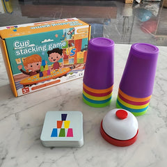 Speed Stacking Cups Game Set Agility Training Toys Gift