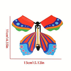 10pcs Magic Flying Butterfly Toy for Greeting Card Surprise