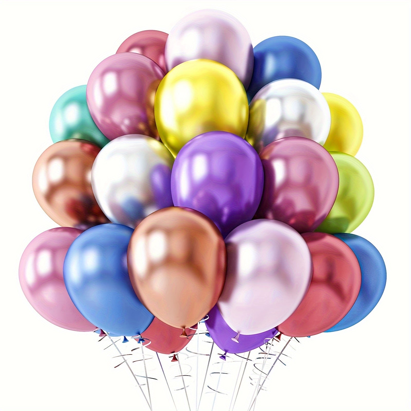 Metal Pearl Balloons 30 48 Cm 10 Colors Latex Balloons Birthday