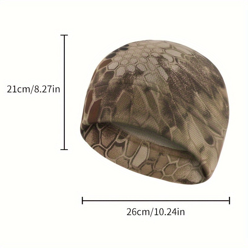 Winter Split Warm Headgear Camo Balaklava Hat