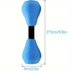 2pcs Water Dumbbells for Aerobic Exercise - Pool Resistance Training