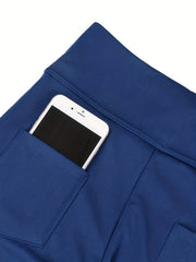 High Waist Yoga Pants With Pockets Stretch Workout Pants