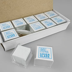 1000pcs Pre-Cleaned Microscope Cover Glass Slides 10x 100pcs 18x18mm
