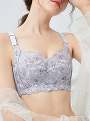 Lace Wireless Bra Full Coverage Breathable Women's Lingerie