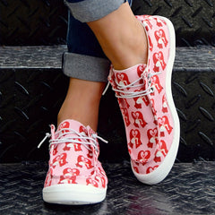 Women's Casual Canvas Shoes Lightweight Slip On Sport Shoes