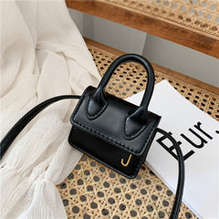 Alphabet J Crossbody Bag Mini Purse For Girls