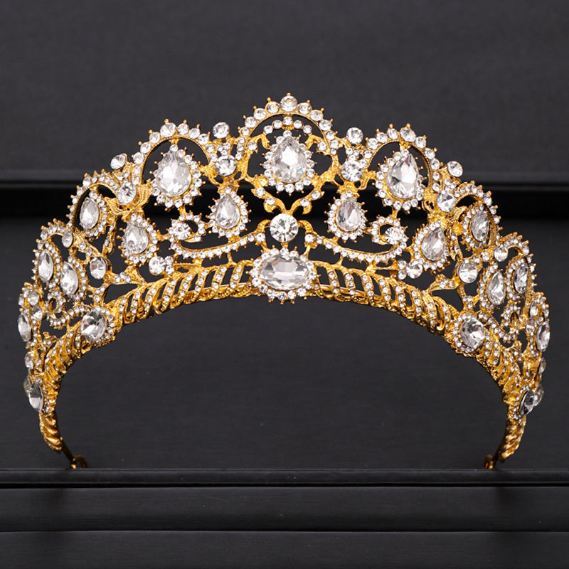 Crystal Rhinestone Tiara Wedding Hair Accessories
