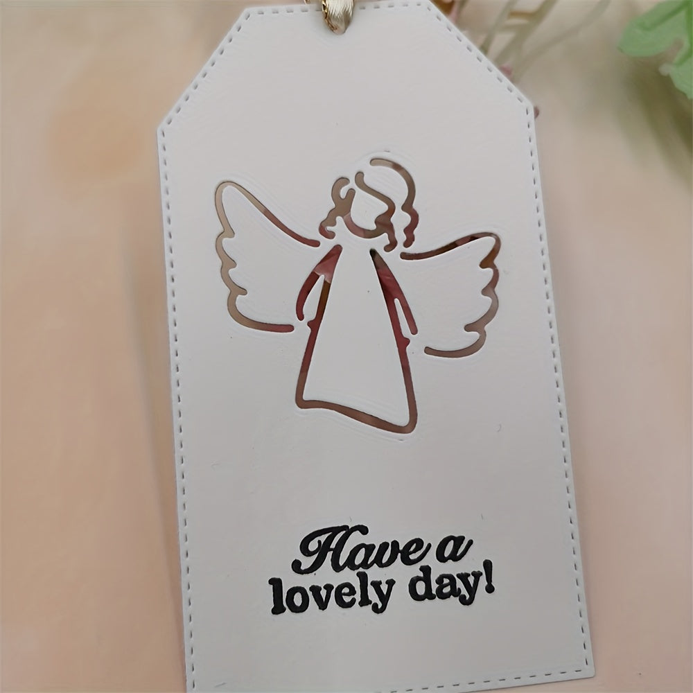 1pc Angel Metal Cutting Dies Stencil For Card Decoration DIY Scrapbooking