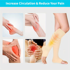 Sporty Calf Socks Women's Knee High Compression Socks
