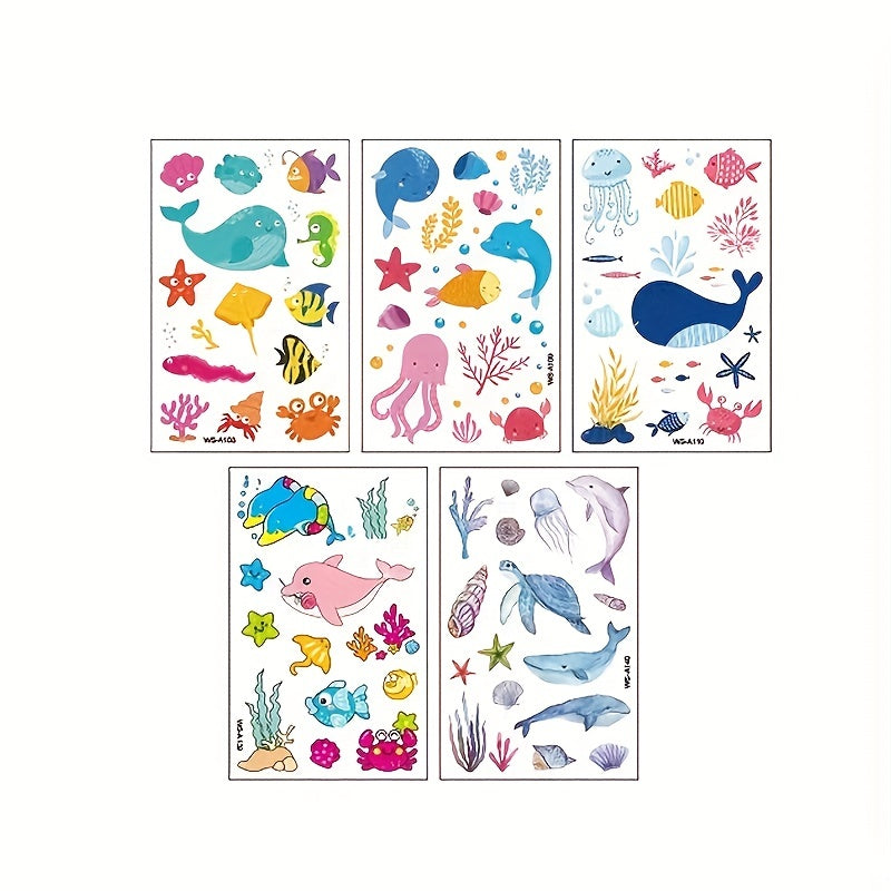 Herbal Tattoo Stickers Waterproof Long-lasting Simulation Stickers