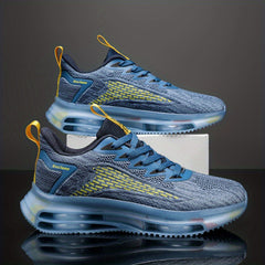 Men's Knit Sneakers For Running Jogging Footwear