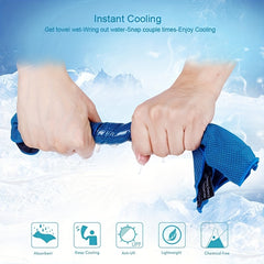 Quick Drying Sports Cooling Towel for Outdoor Gym Training Running Sports
