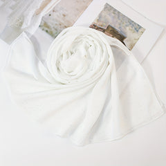 Chiffon Hijab Boho Turban Bandana Lightweight Sunscreen Wrap