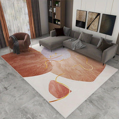 Modern Geometric Non-slip Living Room Carpet
