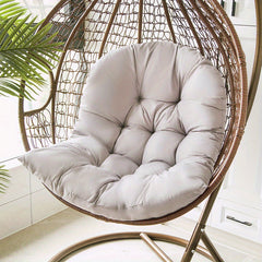 Rattan Bassinet Chair Cushion, Removable Washable Swing Seat Large Cushion