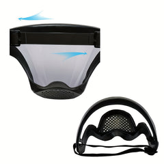 UV Protection Full Face Mask Anti-fog Shield Headgear Rainproof