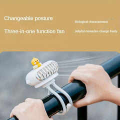 Portable USB Handheld Fan for Baby Cooling