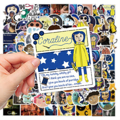 100pcs American Animation Waterproof Stickers for Motorcycles Laptops