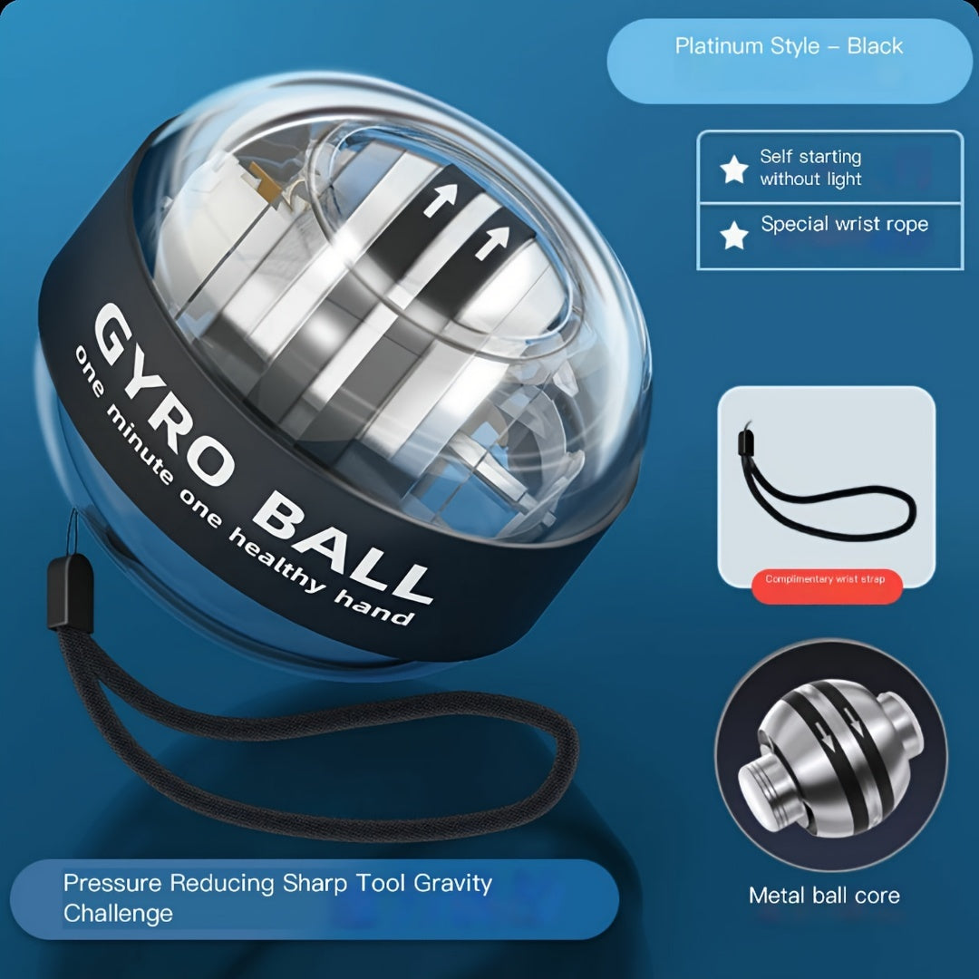 Self Starting Wrist Power Ball Finger Grip Strength Training Device Gyroscope