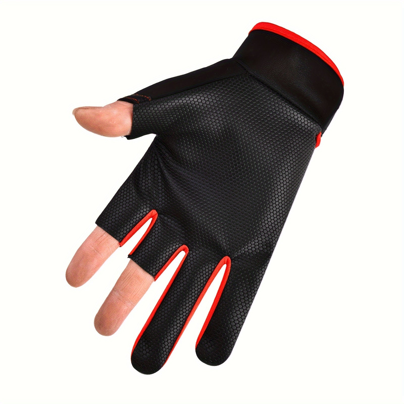 Unisex Fishing Gloves Anti-slip for Outdoor Sports Half-finger Gloves