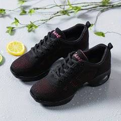 Breathable Mesh Women's Heightened Dance Shoes