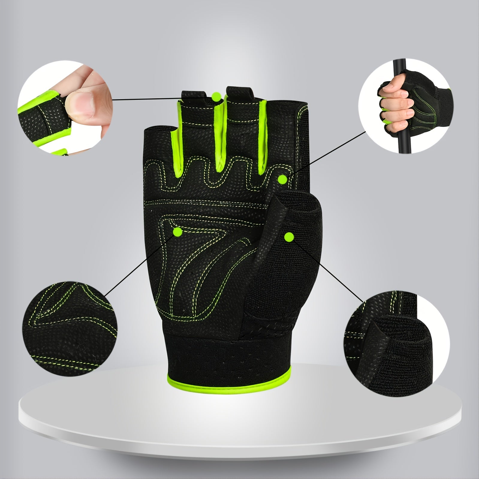 MOREOK Gym Workout Gloves for Gym & Outdoors