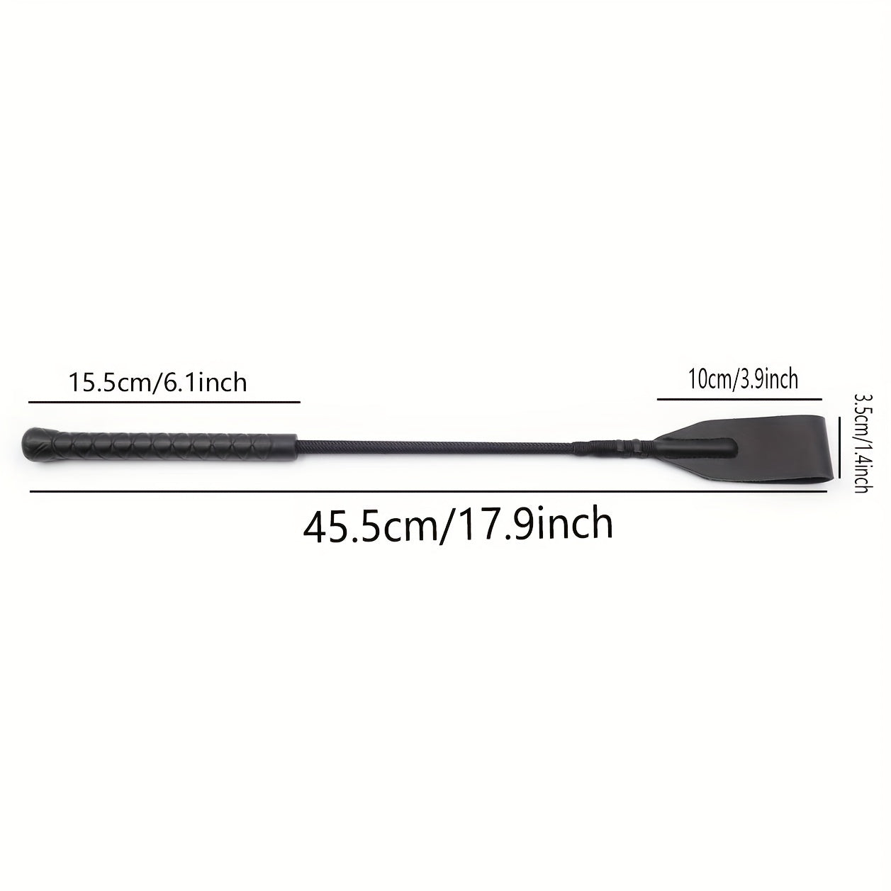 Equestrian Riding Crop For Horses Double Slapper Leather Horse Crop