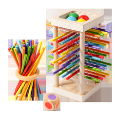 Educational Wooden Sticks Toy Set for Logical Thinking Training