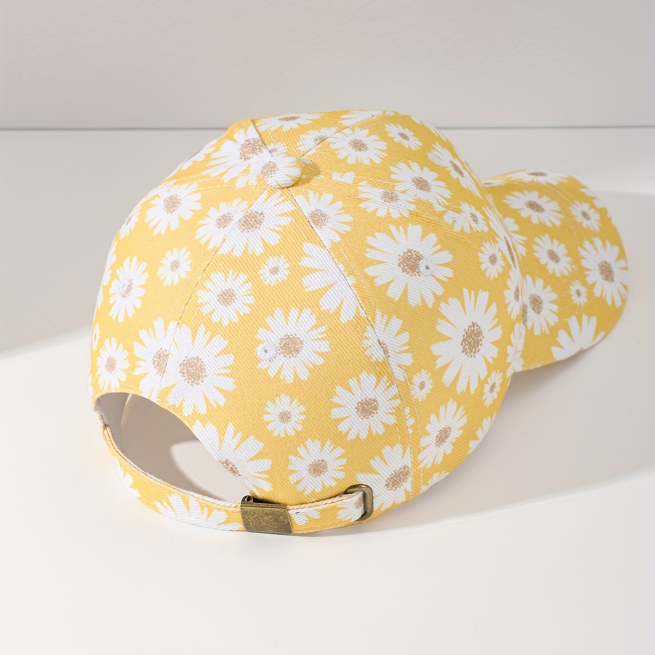 Men's Flower Sun Hat Baseball Cap for Running Outdoor Activities