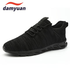 Men's Mesh Lace Up Running Sneakers Comfortable Breathable Casual Shoes