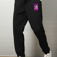 Men s Jogger Pants Cartoon Graphic Print Loose Casual Sweatpants