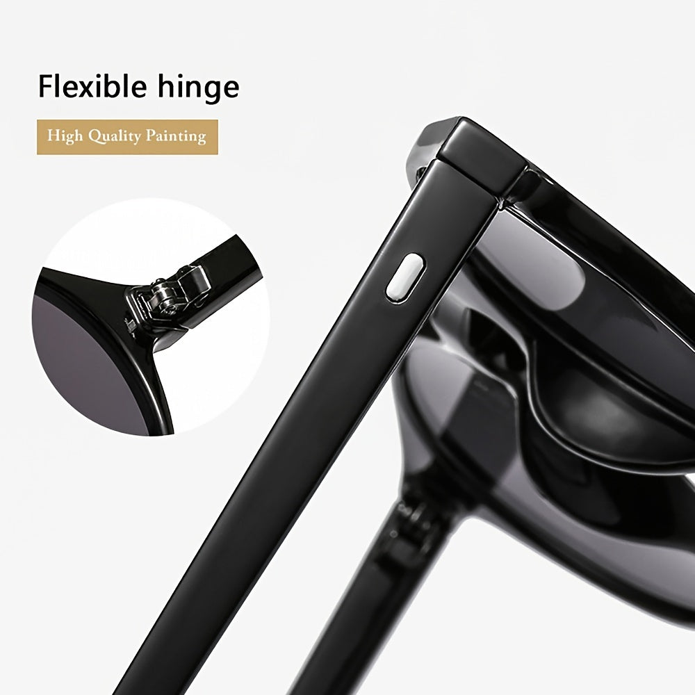 Retro Square Sunglasses UV Protection Casual Shades
