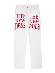 Wide Leg Jeans Men s Casual Street Style Baggy Jeans With Pockets