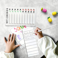 Chore Table Memo List Board Daily To Do List Plan Checklist Adult Chore Table