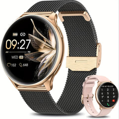 Women's Health Smartwatch IP67 Waterproof 19 Sports Music 5.3 Calling