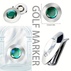 Rhinestone Shape Marker With Magnetic Hat Clip - 2 Colors