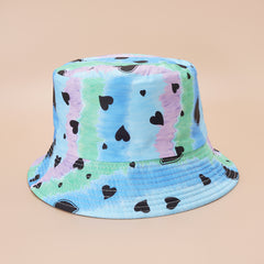 Love Pattern Sunshade Bucket Hat For Men