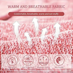 5 Pairs Winter Thick Warm Socks Women's Soft Cotton Casual Warm Socks