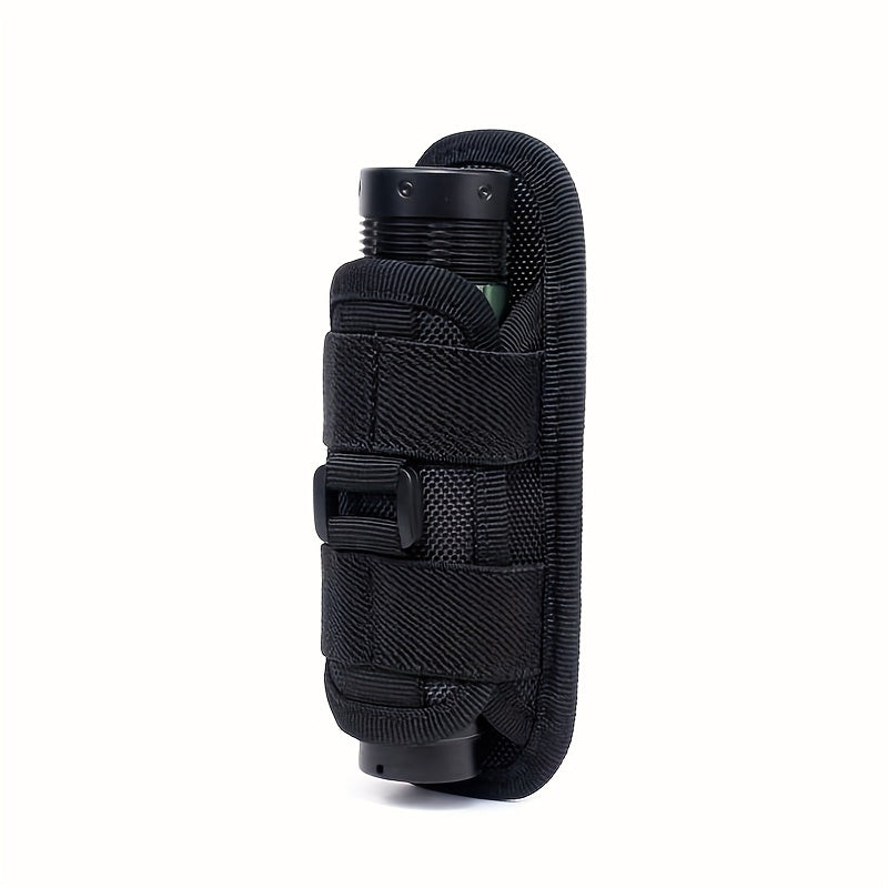 Tactical Flashlight Pouch Holster For Belt Torch Cover Accessory