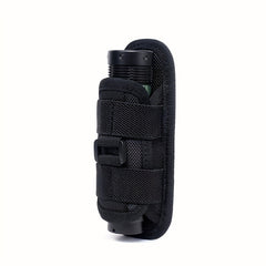 Tactical Flashlight Pouch Holster For Belt Torch Cover Accessory