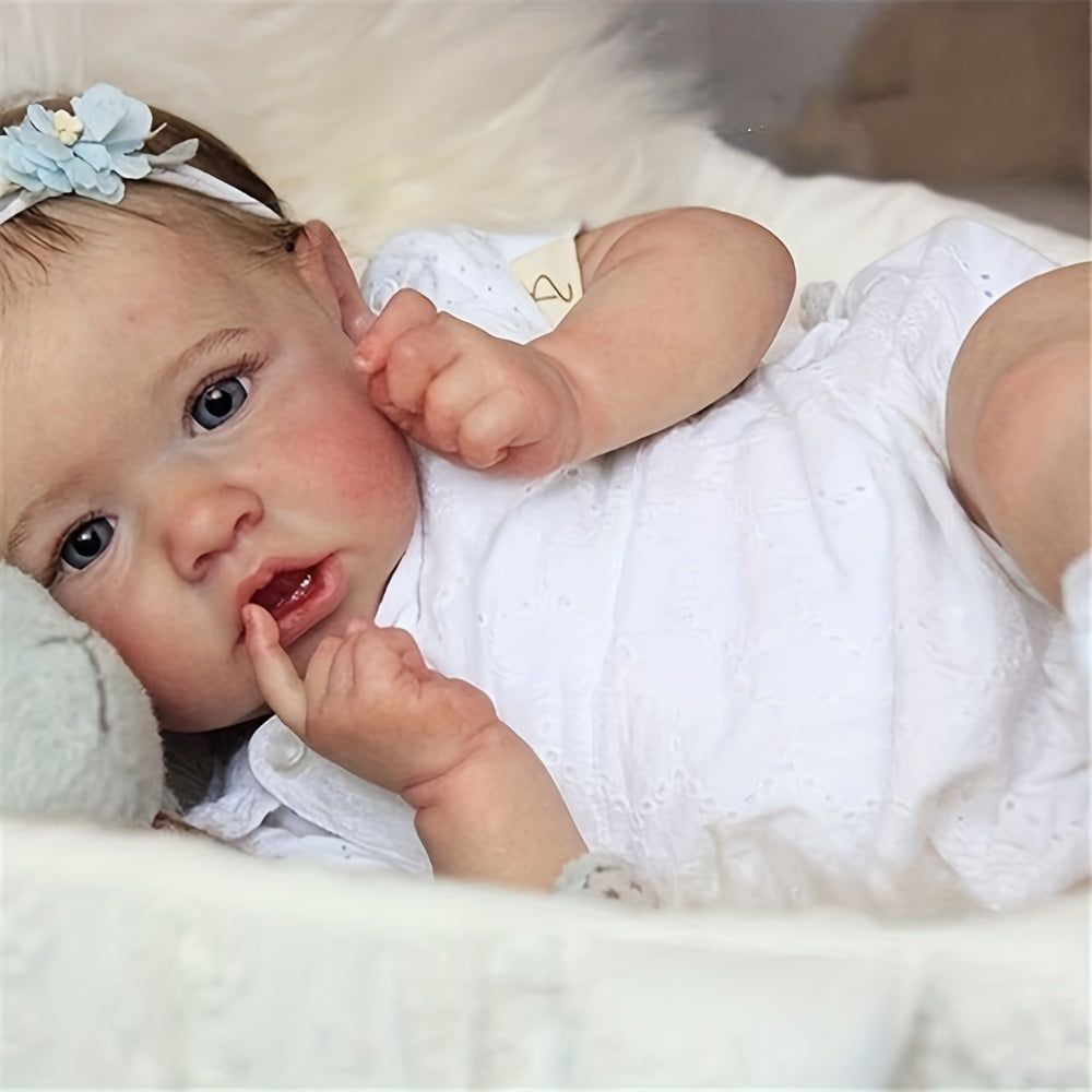22 Inch Soft Vinyl Reborn Doll Bruises Veins Visible Dolls Gift