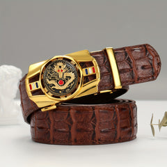 Men's Dragon Buckle Belt - Perfect Gift for Him
