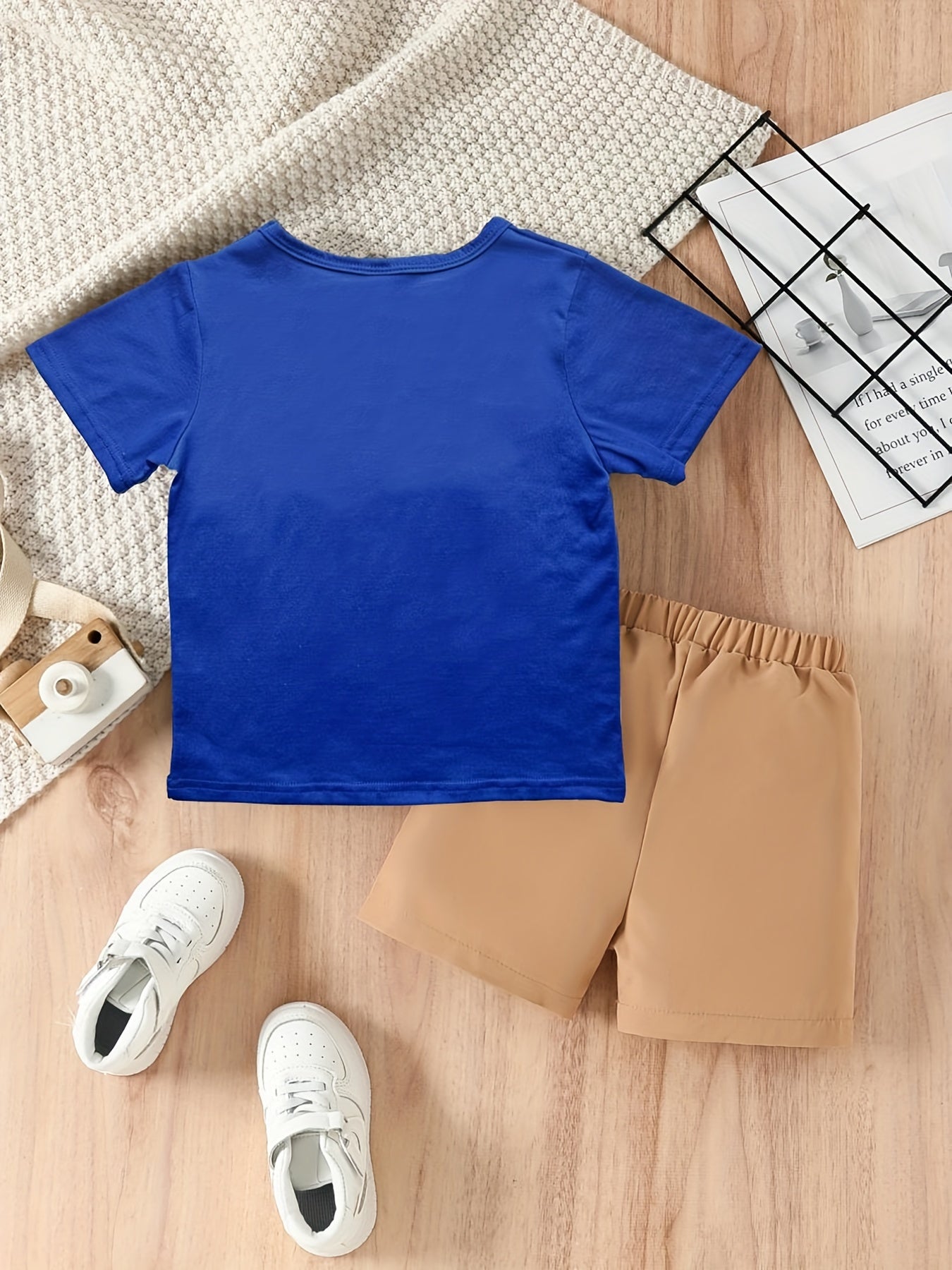 Boys Casual BIG BROTHER Loading T-shirt & Shorts Set