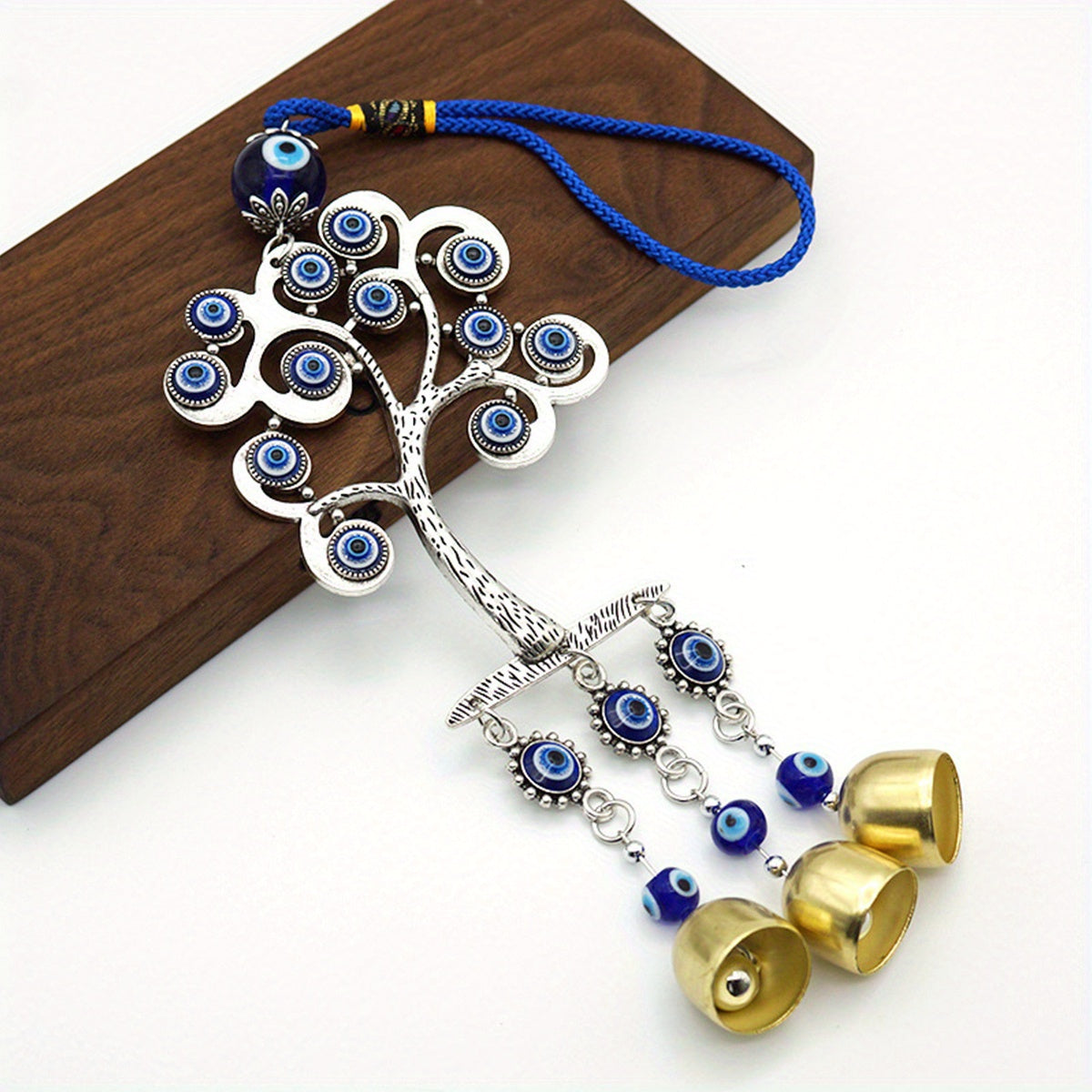 Wind Chime Pendant Eyes Bell Ornament Star Moon Devil Eye Jewelry