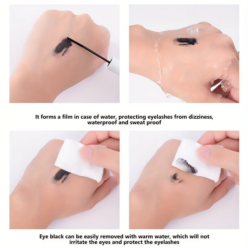 4D Silk Fiber Mascara Extra Volume Waterproof Natural Lashes Extension