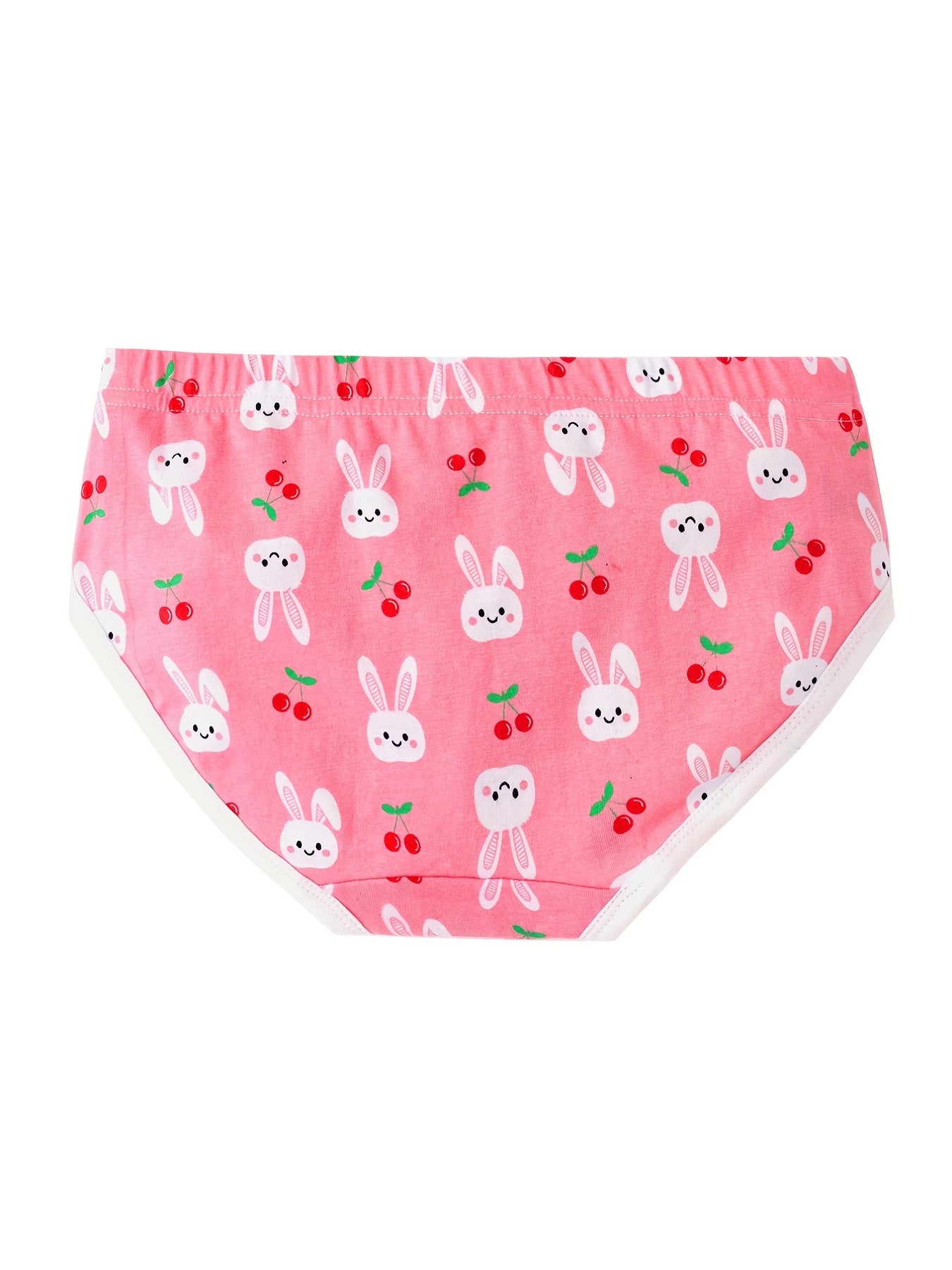 Girl's Triangle Panties Cartoon Pattern Elastic Waist Underwear